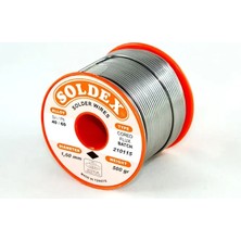40-60 Lehim Teli 500 gr 1.6 Mm- Sn:40 / Pb:60