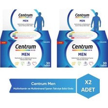 Centrum Men Multivitamin 30'lu Tablet X2 Adet