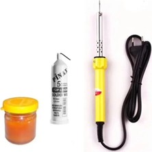 60W Profesyonel Lehim Makinesi Kalem Havya+ Leyim Teli+ Pasta M322