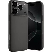 Uravas Store Iphone 17 Nano Içi Kadife Silikon - Gri