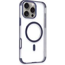 Iphone 14 Hilton Magsafe Kapak - Lacivert