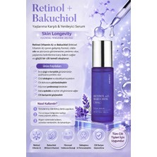 SKIN627 Retinol with Bakuchiol Firming Facial Serum – Yaşlanma Karşıtı ve Kırışıklık Giderici Sıkılaştırıcı Serum