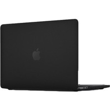 Macbook 16.2 2021 Macbook Buzlu Kapak - Siyah