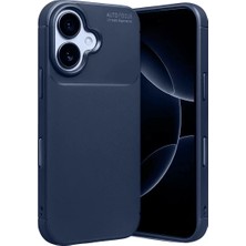 Iphone 17 Auto Focus Karbon Kapak - Lacivert