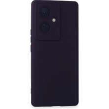 V29 Lite Kılıf Nano Içi Kadife - Mor