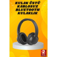 Kulak Üstü Bluetooth Kulaklık Ayarlanabiilir Uzun Pil Ömrü Kablosuz 5.0 Bluetooth