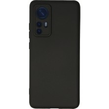 12 Kılıf Nano Içi Kadife Silikon - Siyah