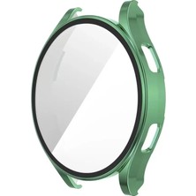 Watch 5 44MM Wall Camlı Kasa Ekran Koruyucu - Koyu Yeşil