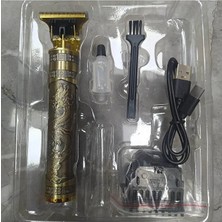 T-Bıçak Komple Vucüt Kılı Traş Saç Ense Sakal Çizim Lazer Epilasyon Öncesi Tıraş Makinesi