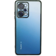 Redmi Note 12 5g Kılıf Lensli Silikon - Yeşil