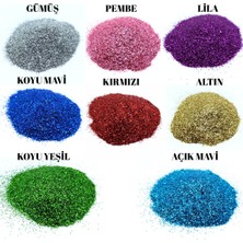 Hobiflex Epoksi Reçine Toz Sim 8 Renkli Set 120 gr