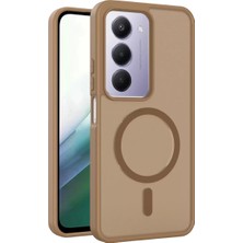 Redmi 15 4g Jota Magsafe Kapak - Çöl Titanyum