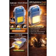 Çakmak-Fener Mini Şarjlı LED Çok Amaçlı SDR-Z-114