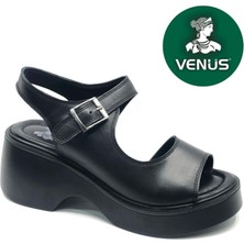 Venüs Buzzard Hakiki Deri Comfort Ortopedik Kadın Sandalet