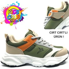 Kocamanlar Ayakkabı Cool Birian-26 Bağcık Görünümlü Cırt Cırtlı Sneaker Ortopedik Çocuk Spor Ayakkabı