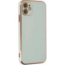 Iphone 12 Kılıf Volet Silikon - Yeşil