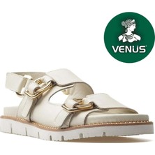 Venüs Lagos Hakiki Deri Comfort Ortopedik Kadın Sandalet