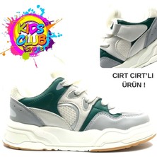 Kocamanlar Ayakkabı Cool Jacop Bağcık Görünümlü Cırt Cırtlı Sneaker Ortopedik Çocuk Spor Ayakkabı