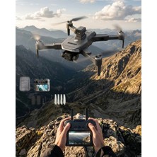 MiraLive Katlanabilir Gps Destekli Akıllı Drone 4K Kamera Uzun Uçuş Süresi ve Engel Algılama Özellikli