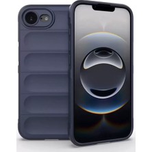 Iphone 16E Kılıf Optimum Silikon - Lacivert
