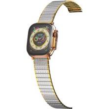 TKÇ Mey Ithalat®   Watch 38MM Made Metal Kordon - Gümüş-Gold