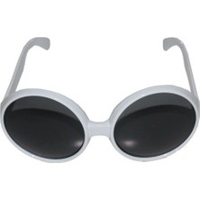 Nemere 80 Li Yıllar Beyaz Renk Nostalji Yeşilçam Parti Gözlüğü