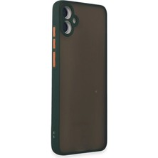 Mixora Galaxy A05 Kılıf Montreal Kapak - Yeşil