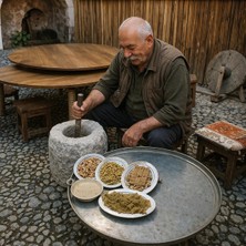 Baş Şavaklar   Yöresel Dövmeç Tatlısı (Cevizli)