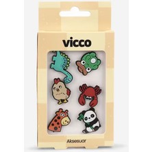 Vicco Diamond Mix Jibbitz Terlik Aksesuarı