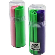 Esranın Dünyası 2pcs Silikon - Esnek Plates Bantı Renkli 90CM (4887)