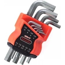 Max-El 9 Parça Düz Kısa Alyan Takımı