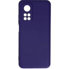 10T Kılıf Nano Içi Kadife Silikon - Mor