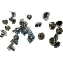 Rivet Perçin - 9mm, Nikel, 1000 Adet