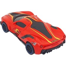 Esranın Dünyası Sürtmeli Drift Arabalar 15 cm - D400-52 - Kırmızı (Lisinya)