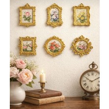 Delixa Housetrend Mini Çerçeveler 6’lı Ev Dekorasyonu Museum Sevgililer Günü Mini Müze Dekoru ()