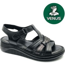 Venüs Andirigulle Hakiki Deri Comfort Ortopedik Kadın Sandalet
