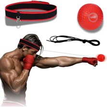 Delixa Boks Refleks Topu Ayarlanabilir Kafa Bandı – Refleks Geliştirme, Koordinasyon, Odak Antrenmanı Için