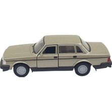 Esranın Dünyası 1:32 Volvo 240 Gl Çek Bırak -Araba -  43784-BEJ (Lisinya)