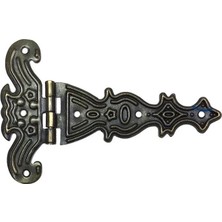 Freedom Storee Dekoratif, Sac Tek Kuyruklu Menteşe - 69X102 Mm, Büyük, Antik, 100 Adet