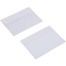 Delixa Zarf Mektup Zarfı 70GR 1.hamur Silikonlu 100 Lü