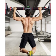 Delixa 95-125CM Barfiksi Barfix Aleti Çubuğu Çekme Barı Demiri Bar Kapıya Uygun Değildir