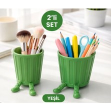 Muray Tekno 2’li Set Sevimli Hareketli Ayaklı Dekoratif Organizer – Masaüstü Saklama Kutusu