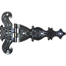 Freedom Storee Dekoratif, Sac Tek Kuyruklu Menteşe - 69X102 Mm, Büyük, Eskitme, 100 Adet