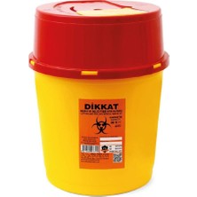 Delixa 3 Adet Kesici Delici Tıbbi Enfekte Atık Kutusu 30 Lt.
