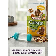Versele-Laga Crispy Muesli Hamster Yemi 400G + 80ML Suluk Avantaj Seti