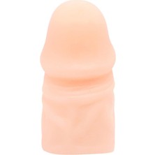 Delixa Truvashop, Over Long Sleeve 3 cm Dolgulu Prezervatif Realistik Penis Kılıfı