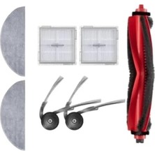 Esranın Dünyası Uyumlu Fırça ve Mop Seti, Roborock Q8 Max Pro Için 7 Parça