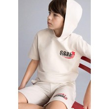 DeFacto Sweatshirt Kumaşı 2'li Takım Erkek Çocuk H0327A826SM