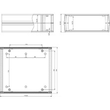 Delixa Proje Kutusu (Ölçüleri: 154X174X61MM)