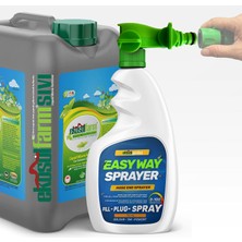 Delixa Ekosolfarm Ekosolfarm Sıvı Solucan Gübresi 10 Lt + Easyway Hortum Ucu Sprayer Ewb Tüm Bahçe Bitkiler